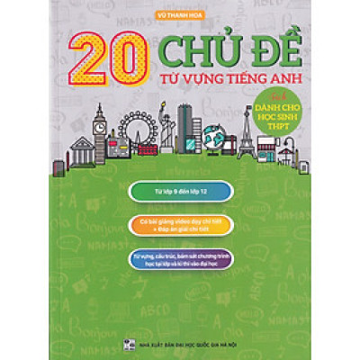 20 chủ đề từ vựng tiếng anh