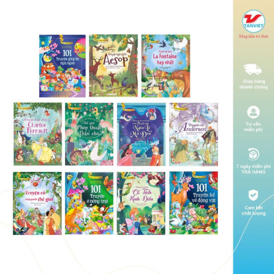 Sách - Tủ Sách Vàng Cho Con - 101 Truyện Kể Ở Nông Trại - Tân Việt Books