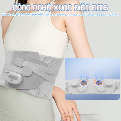 Đai cố định và massage lưng Booster Boluojun ST-1208