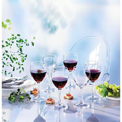 Bộ ly vang thủy tinh Elegance 6 chiếc