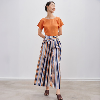 Áo Linen Cổ Tròn Mơ Nghiền TOP210 thời trang thiết kế Hity