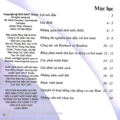 Tủ Sách Nhà Khoa Học Vĩ Đại - James Watt