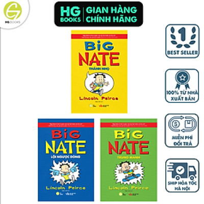 Sách Thiếu Nhi - Big Nate – Combo 3 cuốn - Bản Tiếng Việt