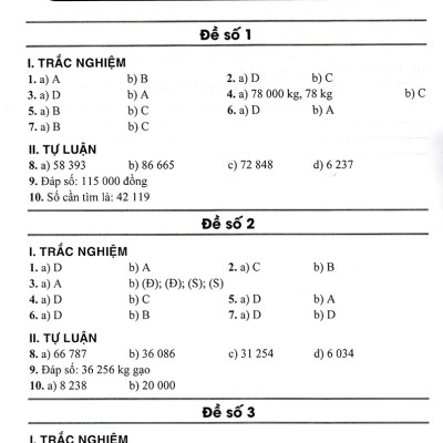 Bộ Đề Kiểm Tra Môn Toán Lớp 4 Tập 1 (Dùng Kèm SGK Kết Nối Tri Thức Với Cuộc Sống) - HA