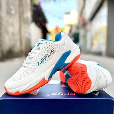 Giày cầu lông, Pickleball, Tennis Lefus L033 Nam/nữ siêu êm, bền, cày sân bê tông - hàng công ty