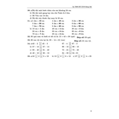 Sách - Nâng Cao Và Phát Triển Tư Duy Toán Lớp 2 - Khang Việt Book