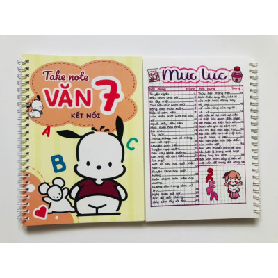 Sách TakeNote Văn 7 - Kết Nối Khổ A5