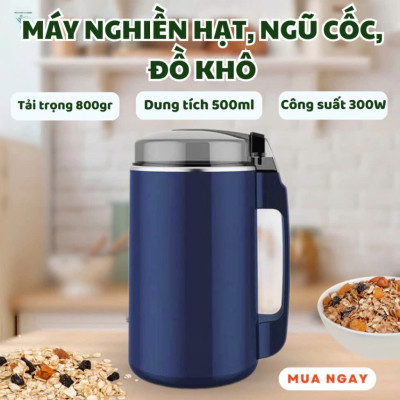 Májy Xay Ngữ Cốc Mini 300W – Nghiền Được Gạjo,Đậu,Tiêu,Gia Vị, Ngjũ Cốc Nhanh Mịn, đèn ốp trần