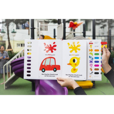 Sách Chuyển Động Trượt - Đẩy - Cho Trẻ 0 - 6 Tuổi - Combo 2 Cuốn - Đinh Tị Books