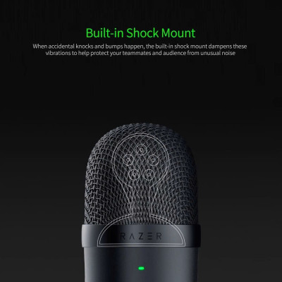 Micro USB Mic Thu Âm Condenser Podcast, Livestream, Radio, ASMR Microphone Phòng Thu Studio PC Microphone Chuyên Nghiệp Thu Âm Rõ Nét Chống Ồn Độ Nhậy Cao LED MÀU HỒNG - Hàng Chính Hãng