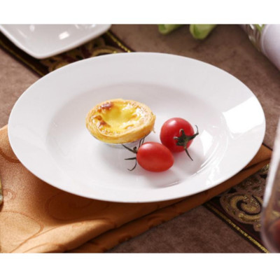 Bộ 6 đĩa (dĩa) thủy tinh sâu lòng Luminarc Everyday 23cm N2056*6 | Hàng chính hãng