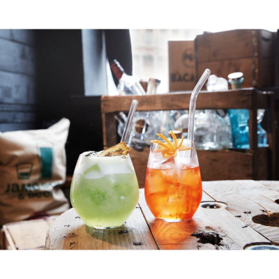 Bộ 6 cốc uống nước, dùng trà thủy tinh trong suốt Primary Cabernet bar 35cl - G3322