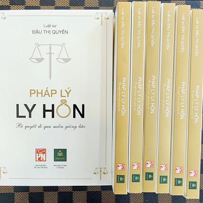Sách Pháp Lý Ly Hôn - Bí quyết đi qua miền giông bão - Luật sư Đậu Thị Quyên 