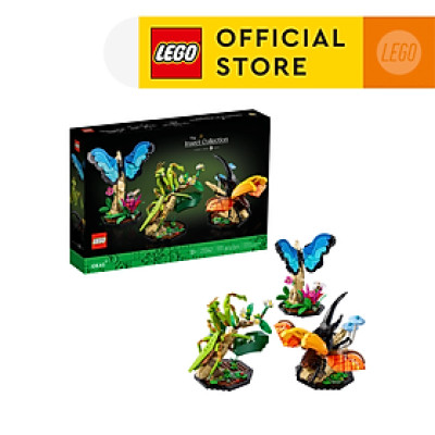 LEGO IDEAS 21342 Đồ Chơi Lắp Ráp Bộ Sưu Tập Côn Trùng (1111 chi tiết)
