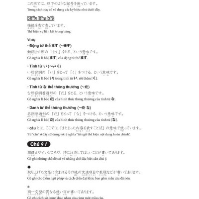 Tsunagu Nihongo - Tiếng Nhật Kết Nối - Sơ Cấp - Sách Giải Thích Ngữ Pháp