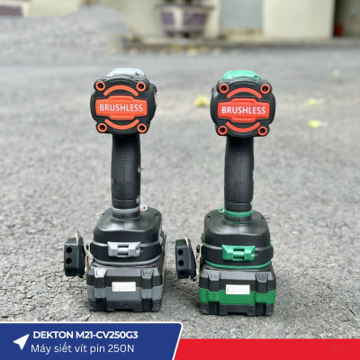 COMBO Máy Siết 250N Vít Dùng Pin 21V Dekton M21-CV250G3 KÈM 1 PIN M21-B3000 + 1 SẠC M21-S20 DEKTON - KM_T8 -HÀNG CHÍNH HÃNG