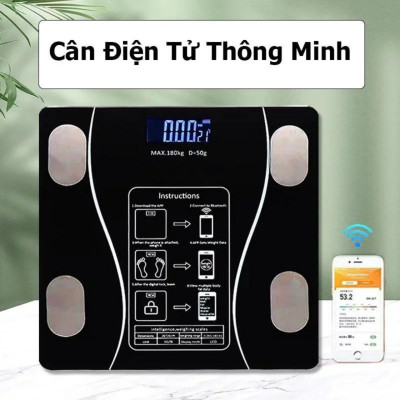 Cân Điện Tử Sạc USB Bluetooth: Phân Tích Lượng Mỡ Chỉ Số Cơ Thể và Hiển Thị Nhiệt Độ Phòng Qua APP Điện Thoại Bản Cao Cấp