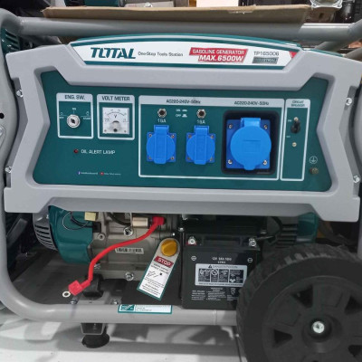 MÁY PHÁT ĐIỆN XĂNG 6.5KW 4 THÌ OHV TOTAL TP165006 - HÀNG CHÍNH HÃNG