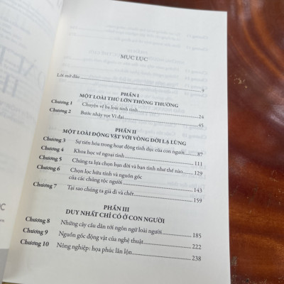 LOÀI TINH TINH THỨ BA: SỰ TIẾN HÓA VÀ TƯƠNG LAI CỦA LOÀI NGƯỜI - BÌA CỨNG