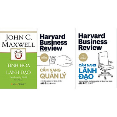 Combo Sách - Tinh Hoa Lãnh Đạo + Cẩm Nang Lãnh Đạo + Cẩm Nang Quản Lý