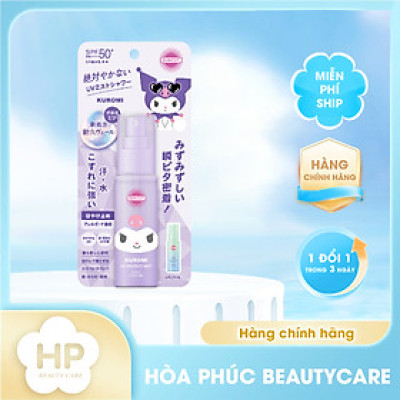 Phiên Bản Giới Hạn Xịt Chống Nắng Bảo Vệ Da Kose Suncut Kuromi UV Protect Mist SPF50+ PA++++ 60 G