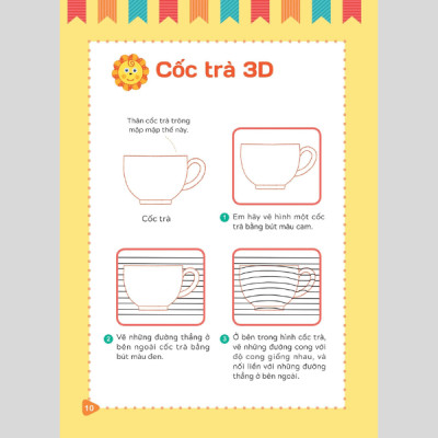 Tập Vẽ Tranh 3D - Khơi Nguồn Sáng Tạo - Cấp Độ 2 - Sự Vật Quanh Em