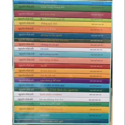 Thời thơ ấu dài lâu - Nguyễn Nhật Ánh, Hộp 24 quyển