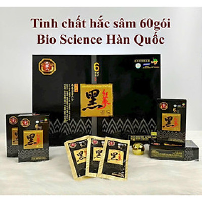 Tinh Chất Hắc Sâm 60 Gói Hàn Quốc Bio Science 