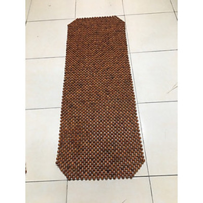 Băng Đệm Lót Ghế Sau Ô Tô Hạt Gỗ Hương Mộc 12ly ( hình thật ) 