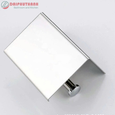 Hộp Đựng Giấy Vệ Sinh Treo Tường Inox SUS304 Phủ Crome Sáng Bóng - Inox dày 1.2 li, cứng cáp, tiện lợi