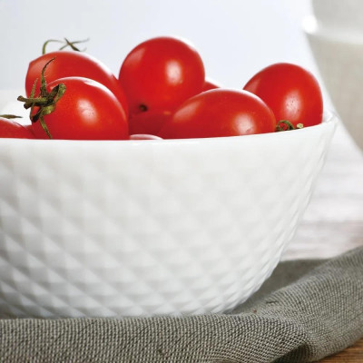 Bộ 10 bát (chén) cơm thủy tinh Luminarc Diwali Precious 12cm Q1653*10, dùng lò vi sóng, máy rửa bát