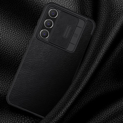 Bao da dành cho SamSung Galaxy S24 Fe hiệu Nillkin QIN - Hàng nhập khẩu