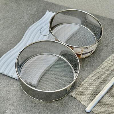 Dụng cụ rây bột inox Echo Ø13cm - Hàng nội địa Nhật Bản nhập khẩu chính hãng