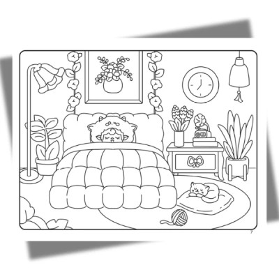 Sách Tô Màu Chữa Lành - Baby Three Sweet Dreams Of Migo And Yooki - Giấc Mơ Ngọt Ngào - ABB