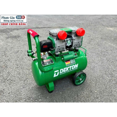Máy Nén Khí Không Dầu Dekton, Thể Tích 30L ( DK-AC3930 )  2.0HP, Bảo hành máy 1 năm, 100% Dây đồng