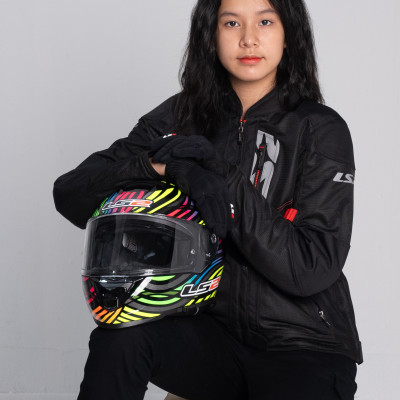 Áo Thời Trang Bảo Hộ Lái Moto, Xe Máy LS2 Alba Lady