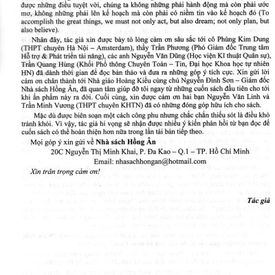 Sách tham khảo- Kiến Thức Và Kinh Nghiệm Làm Bài Qua Các Kì Thi Vào Lớp 10 Môn Toán_HA