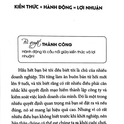 Công Thức Thành Công Của Doanh Nhân - Vanlangbooks