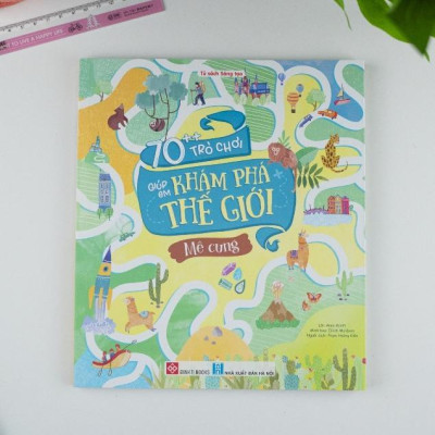 Sách - 70++ Trò Chơi Giúp Em Khám Phá Thế Giới - Combo 3 Cuốn - Đinh Tị Books