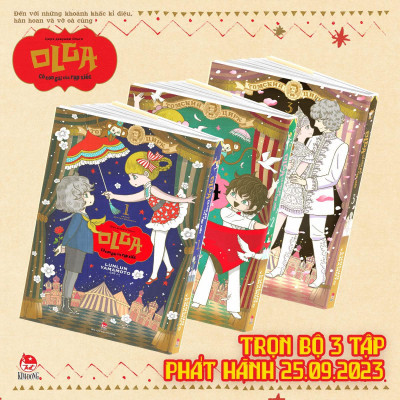 Truyện tranh Boxset Olga - Cô Con Gái Của Rạp Xiếc (Bộ 3 Cuốn)