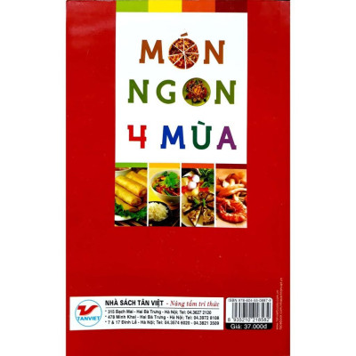 Sách - Món Ngon 4 Mùa - Tân Việt Books