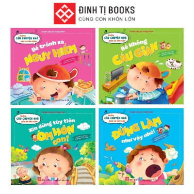 Sách - Những Câu Chuyện Nhỏ Giúp Bé Lớn Khôn - Bồi Dưỡng Kĩ Năng Sống Cần Thiết Cho Trẻ - Đinh Tị Books
