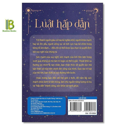 Sách - Luật Hấp Dẫn - Quy Luật Về Sức Mạnh Của Linh Hồn Và Năng Lượng Chữa Lành Cơ Thể Từ Bên Trong - 1980 Books