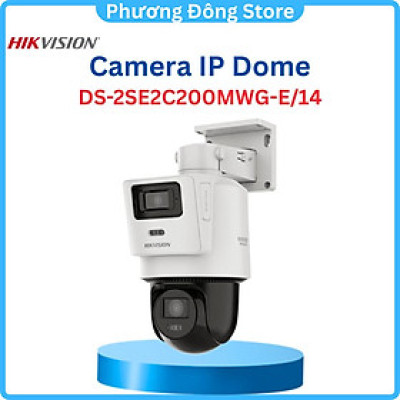 Camera IP Speed dome 2MP Hikvision DS-2SE2C200MWG-E/12, cảnh báo xâm nhập, chống nước IP66 ,.-Hàng chính hãng