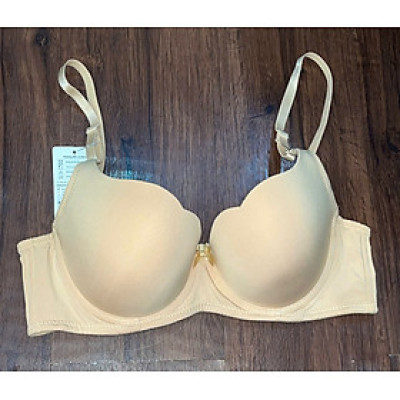 Áo Lót Hoa Giấy Trơn Mút Mỏng Có Gọng Bản 3/4 Form Nâng Ngực Đẹp