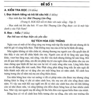 Bộ Đề Kiểm Tra Môn Tiếng Việt Lớp 4 - Tập 2 (Dùng Kèm SGK Kết Nối Tri Thức Với Cuộc Sống) _HA