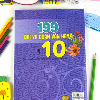Sách - 199 Bài Và Đoạn Văn Hay Lớp 10 - Biên Soạn Theo Chương Trình GDPT mới - ndbooks