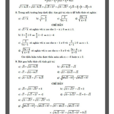 Sách - Tổng hợp các bài toán phổ dụng đại số 9 (dùng chung cho các bộ sgk hiện hành)