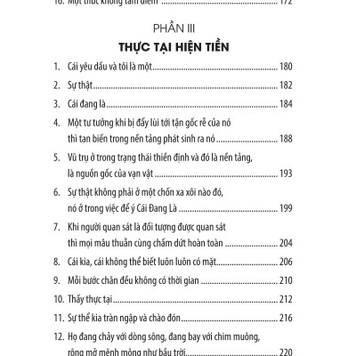 J. Krishnamurti Thực Tại Hiện Tiền