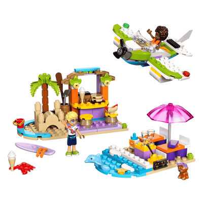 Đồ Chơi Lắp Ráp Vali Du Lịch Biển Sáng Tạo LEGO FRIENDS 42672 (188 chi tiết)